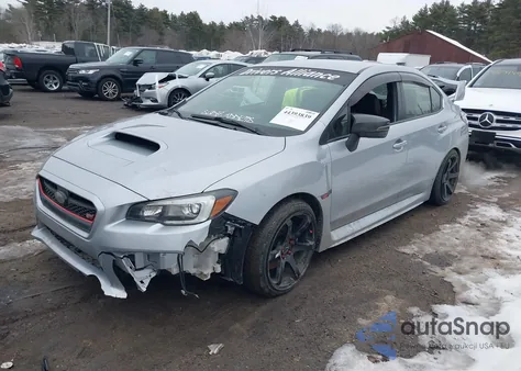 2017 Subaru Wrx Sti z USA, uszkodzony, nr VIN JF1VA2M62H9813205